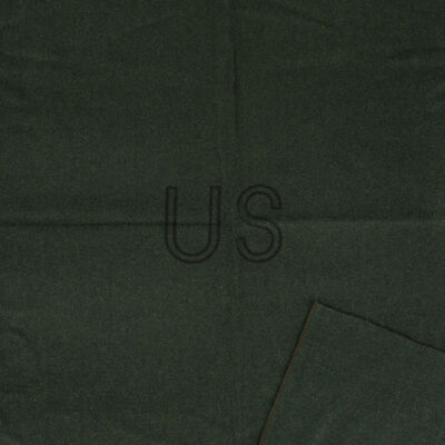 Blanket Wool U.S. OD Green - Reproduction, 50% Wool, , large